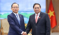 Thủ tướng Phạm Minh Chính tiếp Đại sứ Campuchia nhân kết thúc nhiệm kỳ công tác
