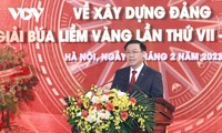 Chủ tịch Quốc hội Vương Đình Huệ: những tác phẩm báo chí  tăng cường bảo vệ nền tảng tư tưởng của Đảng Cộng sản Việt Nam