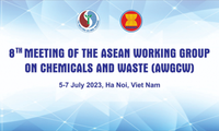 Việt Nam đăng cai Hội nghị lần thứ 8 Nhóm công tác ASEAN về hóa chất và chất thải 