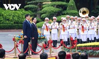 Chủ tịch nước Võ Văn Thưởng đón và hội đàm với Tổng thống Mông Cổ