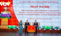 Phó Chủ tịch nước Võ Thị Ánh Xuân dự Hội nghị triển khai nhiệm vụ phát triển kinh tế-xã hội thành phố Hải Phòng