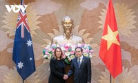 Chủ tịch Quốc hội Trần Thanh Mẫn tiếp Chủ tịch Thượng viện Australia