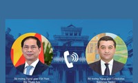 Состоялся телефонный разговор между главами МИД Вьетнама и Узбекистана 