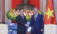 Президент То Лам принял главу Специального административного района Гонконг (Китай) 