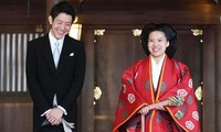 Ấn tượng đám cưới công chúa Nhật Bản từ bỏ tước vị để cưới thường dân