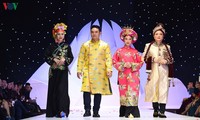 Chiêm ngưỡng những bộ trang phục Hầu Đồng trên sàn diễn thời trang