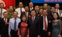 Presidente Truong Tan Sang destaca tareas del sector tribunal en 2012