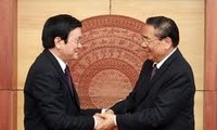Culmina la visita oficial del presidente vietnamita a Laos