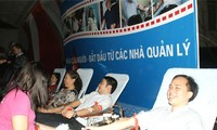 Repuesta activa de vietnamitas a donación voluntaria de sangre