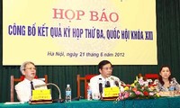Destacan renovaciones en tercer período de sesiones del Parlamento vietnamita