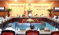 Inauguran novena sesión del Comité permanente del Parlamento vietnamita