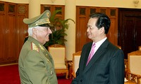 En Vietnam el viceministro de Fuerzas Armadas Revolucionarias de Cuba