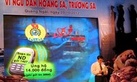 Programa de intercambio por los pescadores en Truong Sa y Hoang Sa