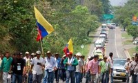 Huelga agraria prosigue en Colombia contra políticas del gobierno