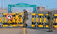 Reanudan línea militar entre dos Coreas