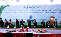 Primer ministro de Singapur asiste a ceremonia para comenzar el proyecto VSIP Quang Ngai