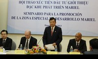 Vietnam aboga por invertir en la zona especial de desarrollo Mariel de Cuba