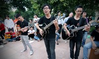 "Du ca duong pho"- banda musical callejera de Hanoi