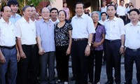 Presidente del Parlamento contacta con legisladores en Ha Tinh