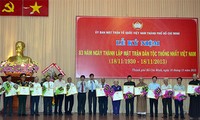 Conmemoran aniversario 83 del Frente Nacional de Liberación de Vietnam