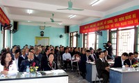 Vicepresidenta de Vietnam contacta con electorado de provincia Ha Nam