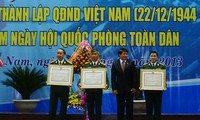 Celebran 69 años de la fundación del Ejército del Pueblo de Vietnam