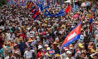 Oposición de Camboya congela protestas y marchas diarias contra el Gobierno