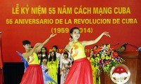 Conmemoran en Hanoi aniversario 55 de la Revolución cubana