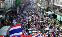 Trascurre el primer día de protesta en Bangkok con limitado impacto