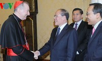 Presidente del Parlamento vietnamita finaliza visitas a Suiza e Italia