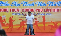 Festival callejero de Hanoi, un festejo de jóvenes artistas y aficionados capitalinos