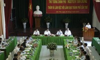 Dirigentes de Gobierno orientan desarrollo socioeconómico de provincia de Can Tho