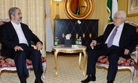 Presidente de Palestina se reúne con líder del movimiento Hamas