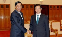 Recibe el primer ministro vietnamita al ministro birmano de Industria 
