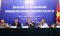 Tercera conferencia de prensa internacional de de Vietnam sobre disputas con China en Mar Oriental