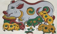 Aldea de pintura de Dong Ho, lugar que guarda el alma nacional en papel rojo