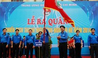 Jóvenes vietnamitas se integran a la Campaña de voluntario de verano 2014
