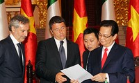 Vietnam e Italia esperan alcanzar 5 mil millones de dólares del intercambio comercial