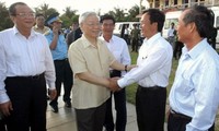 Revisa el dirigente político vietnamita el desarrollo socioeconómico de Binh Thuan