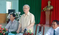 Líder político vietnamita trabaja en Ninh Thuan