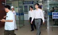 Presidente vietnamita visita los heridos del accidente de helicóptero 
