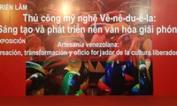Obras creativas de artesanía venezolana llegan a Vietnam