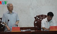 Líder partidista trabaja en Hau Giang