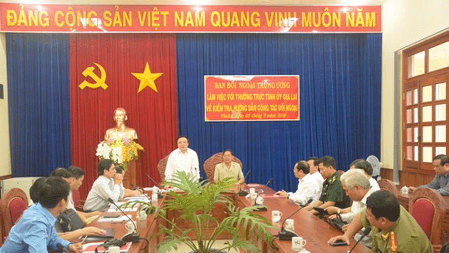 Orienta el dirigente partidista realización de la línea exterior en Tay Nguyen