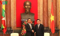 En Vietnam presidente del parlamento de Myanmar 