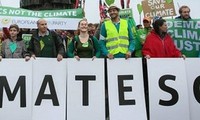 Marchas en el mundo frente al cambio climático