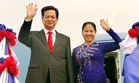 Visita India Premier vietnamita Nguyen Tan Dung
