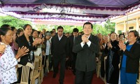 Promueve presidente vietnamita unidad nacional 