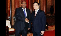 Recibe presidente vietnamita a vice primer ministro de Etiopia