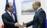  Visita de imprevisto del presidente francés a Rusia